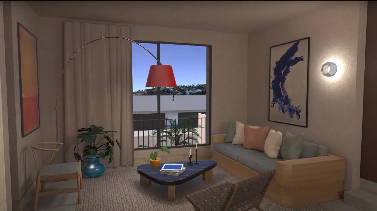 Estero San José — immersive visualization