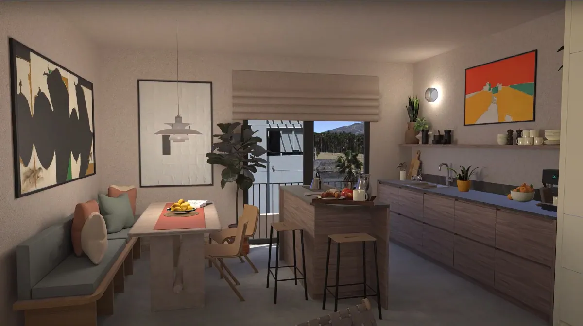 Estero San José — immersive visualization